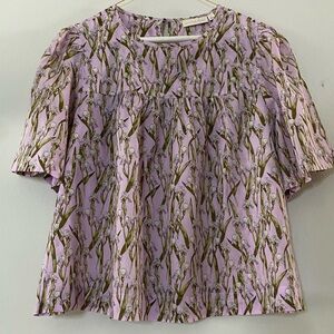 HAPPY NATURE IRIS COTTON TOP size L